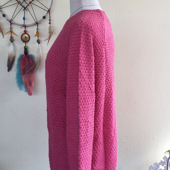 Pink Crew Neck Sweater - Picture 3 of 8